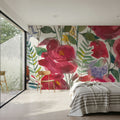 February Flowers Mural Wallpaper - room preview 05