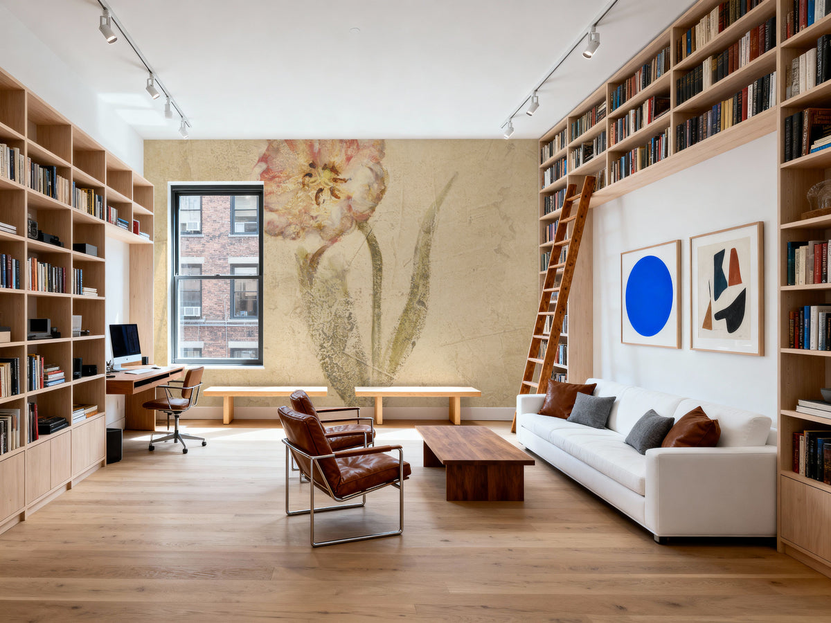 May Wonder Tulip Mural Wallpaper - room preview 05