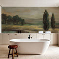 By the River Mural Wallpaper - room preview 05