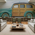 Old Beach Mural Wallpaper - room preview 05