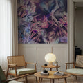 Tulips Feast, Purple Mural Wallpaper - room preview 05