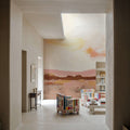 Sky Reflection Neutral Mural Wallpaper - room preview 05