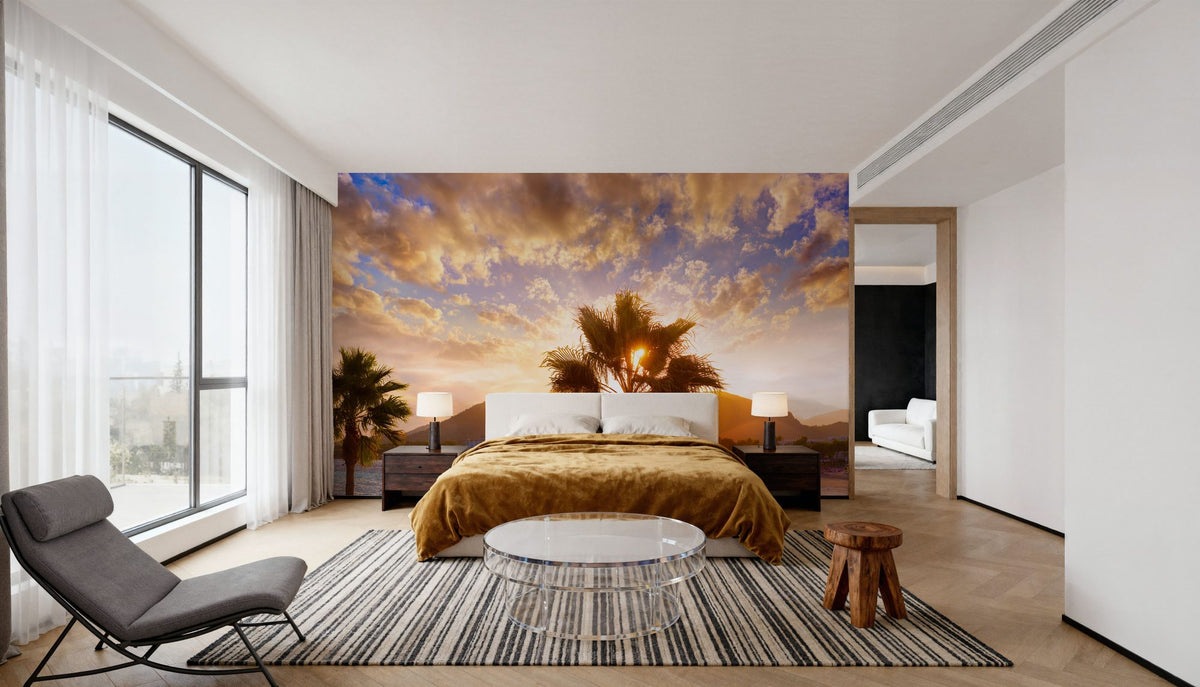 Mallorca Sunset Mural Wallpaper - room preview 05