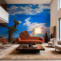 Joshua Tree Blue III Mural Wallpaper - room preview 05