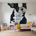 Puppy Rolls Mural Wallpaper - room preview 05