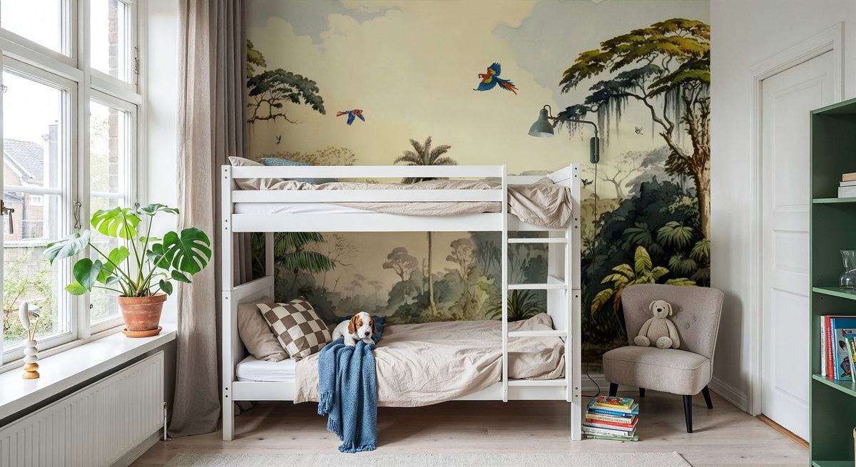 Jungle Islands Mural Wallpaper - room preview 05