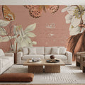 Flutter and Bloom I Mural Wallpaper - room preview 05