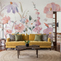 Flowers in the Wild Mural Wallpaper - room preview 05