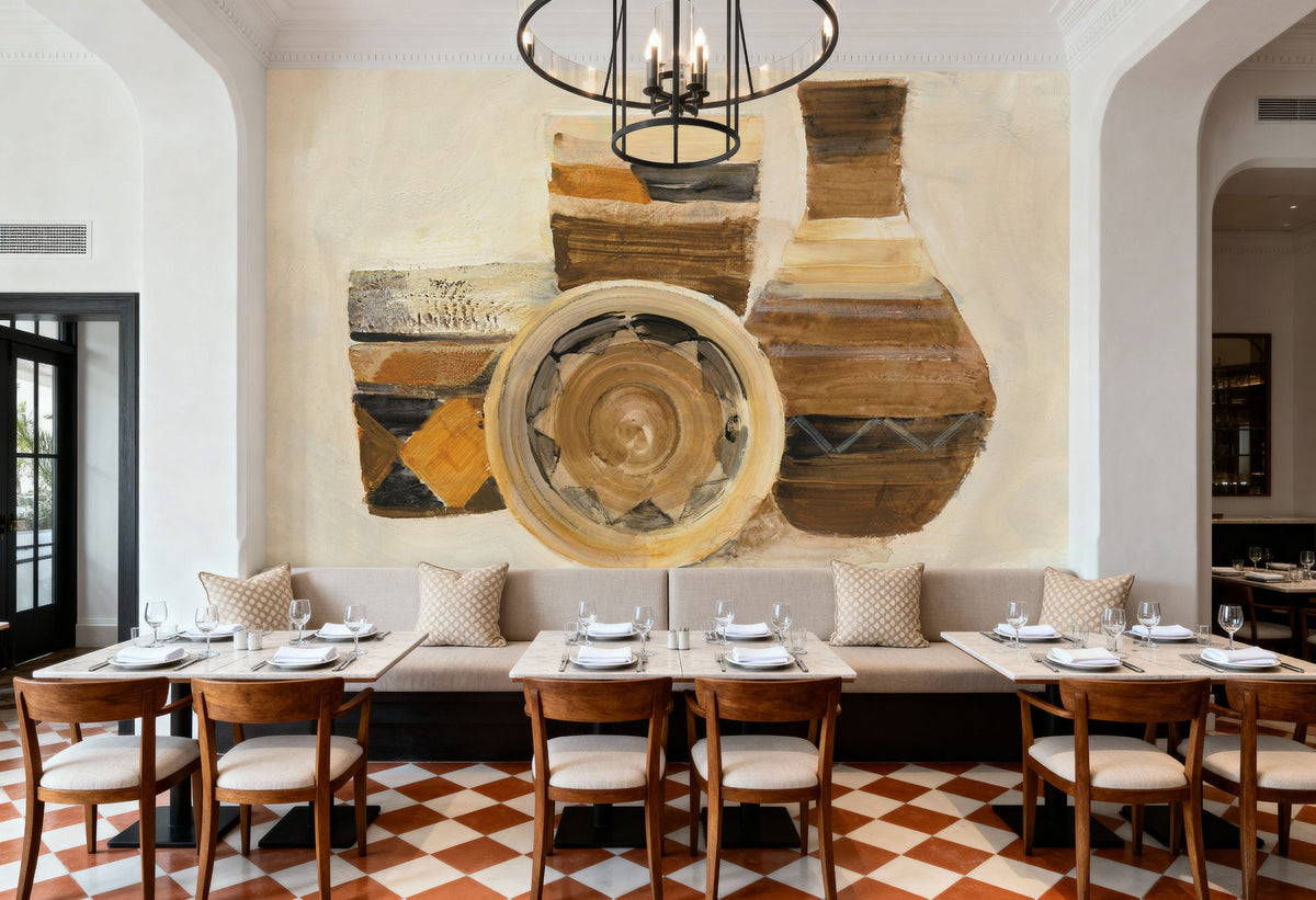 Desert Life Collected Mural Wallpaper - room preview 05