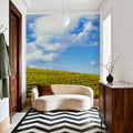 Mustard Fields Napa Valley Mural Wallpaper - room preview 05