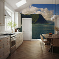 Coastal Surfer's Haven Mural Wallpaper - room preview 05