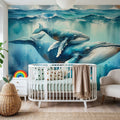 Ocean's Gentle Embrace Mural Wallpaper - room preview 05