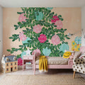 Happy Christmas Tree Mural Wallpaper - room preview 05