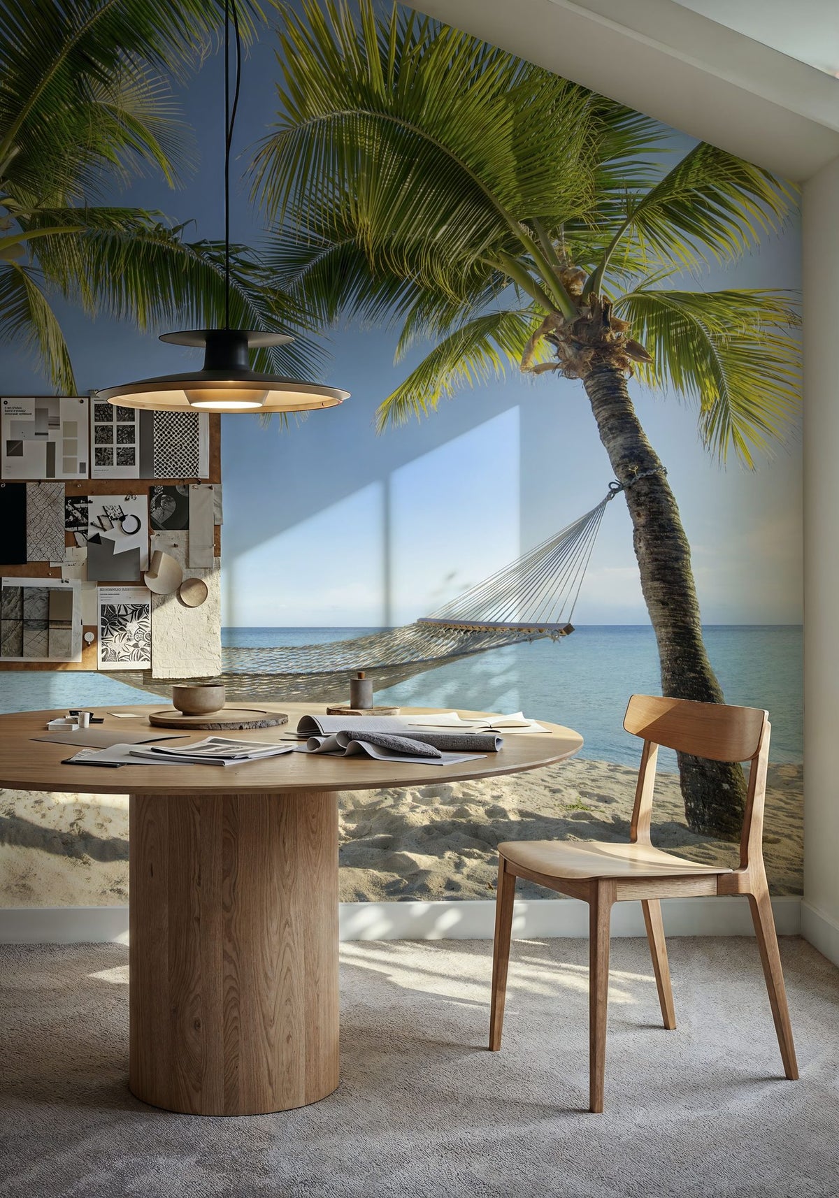 Hammock Beach Mural Wallpaper - room preview 05