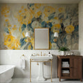 Flowers on a Rainy Day Mural Wallpaper - room preview 05