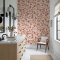 Multicolor Flowers Mural Wallpaper - room preview 05