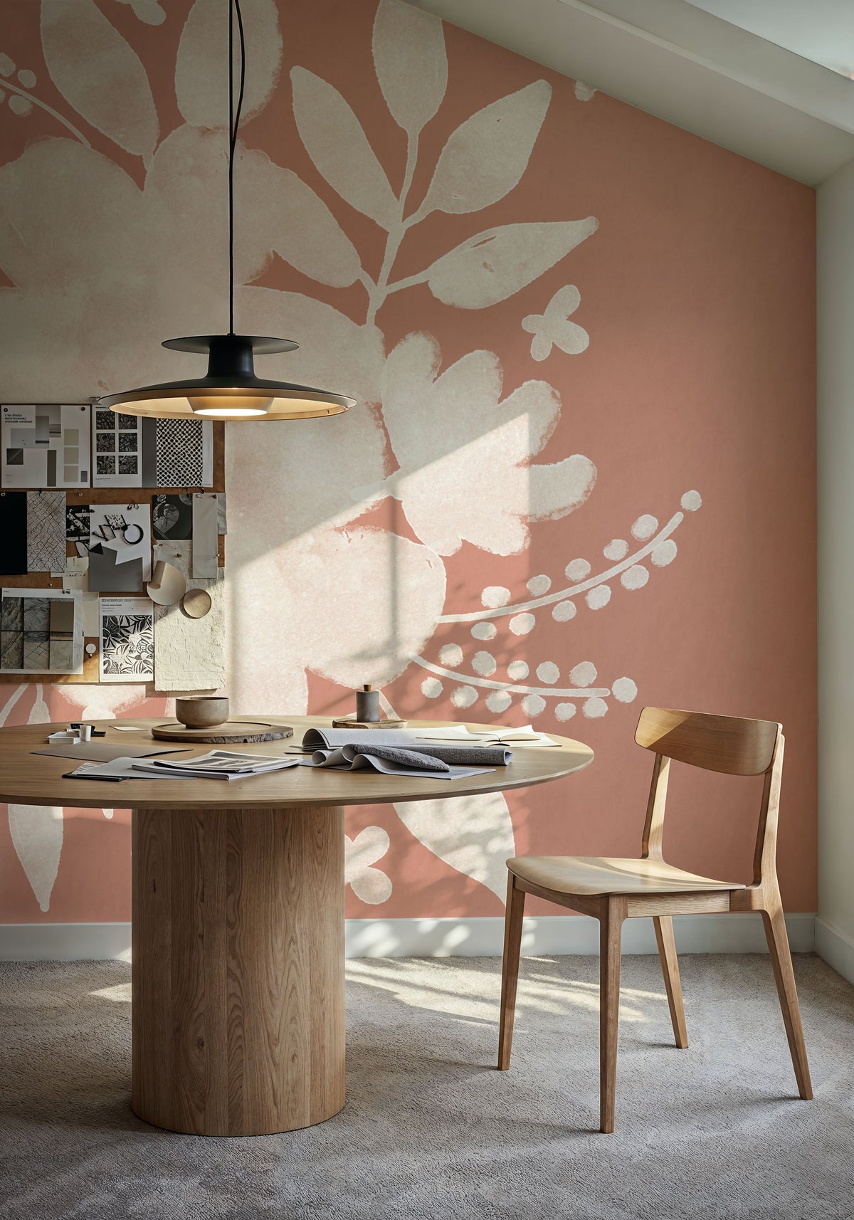 Full Bloom X Mural Wallpaper - room preview 05