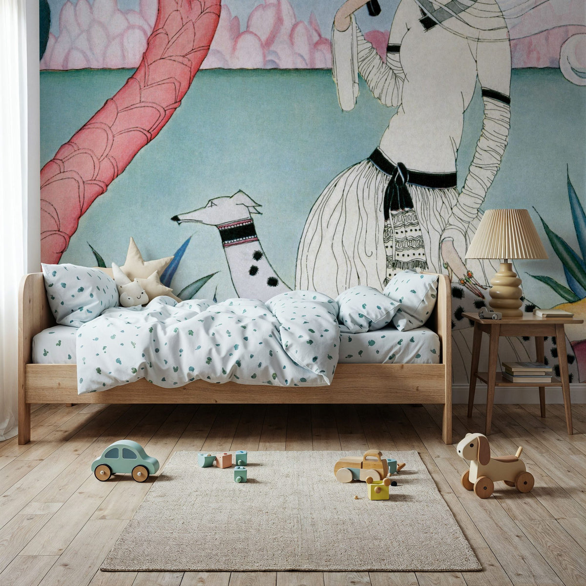 Vintage Fashion Cover I Mural Wallpaper - room preview 05