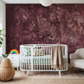 Forest Floor II Plum Mural Wallpaper - room preview 05