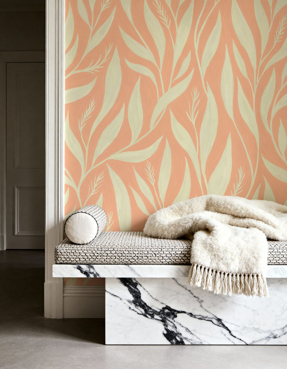 Leavescapes Mural Wallpaper - Edition 3 - room preview 05