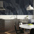 Foliage Flow, Midnight Mural Wallpaper - room preview 05