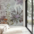 Focus on the Dahlia Mural Wallpaper - room preview 05