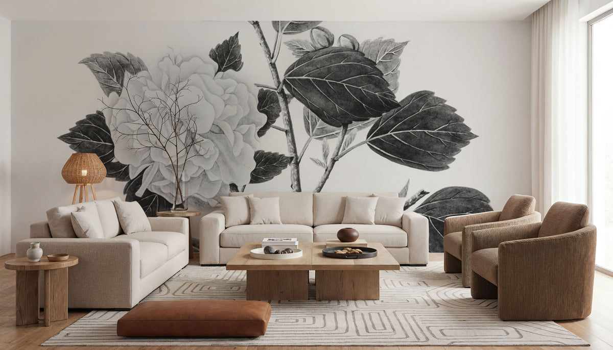 Botanical V Mural Wallpaper - room preview 05