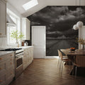Road to Me BW Mural Wallpaper - room preview 05