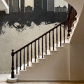 Queens New York Skyline Concrete Mural Wallpaper - room preview 05