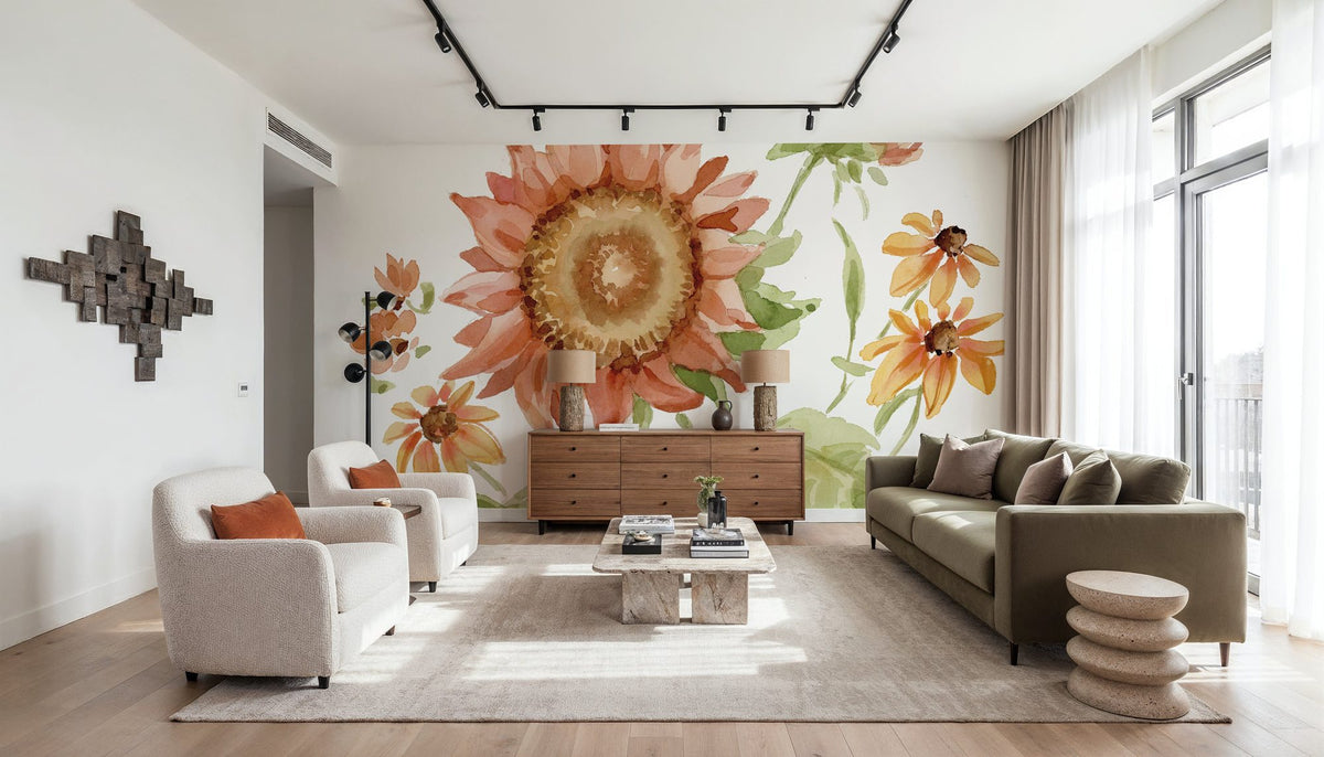 Fall Cottage Garden III Mural Wallpaper - room preview 05