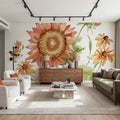 Fall Cottage Garden III Mural Wallpaper - room preview 05