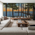 Greetings From Wilson Beach Mural Wallpaper - room preview 05