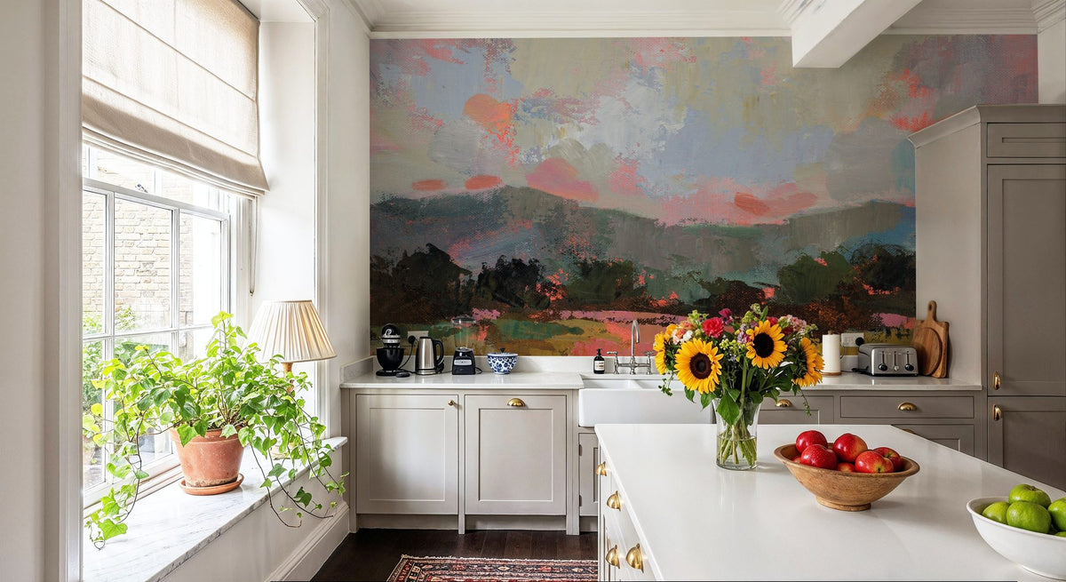 Sunset Hues II Mural Wallpaper - room preview 05