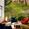 Purple Wildflower Canyon Mural Wallpaper - room preview 05