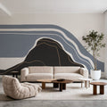 Waterfall Abstract II Mural Wallpaper - room preview 05