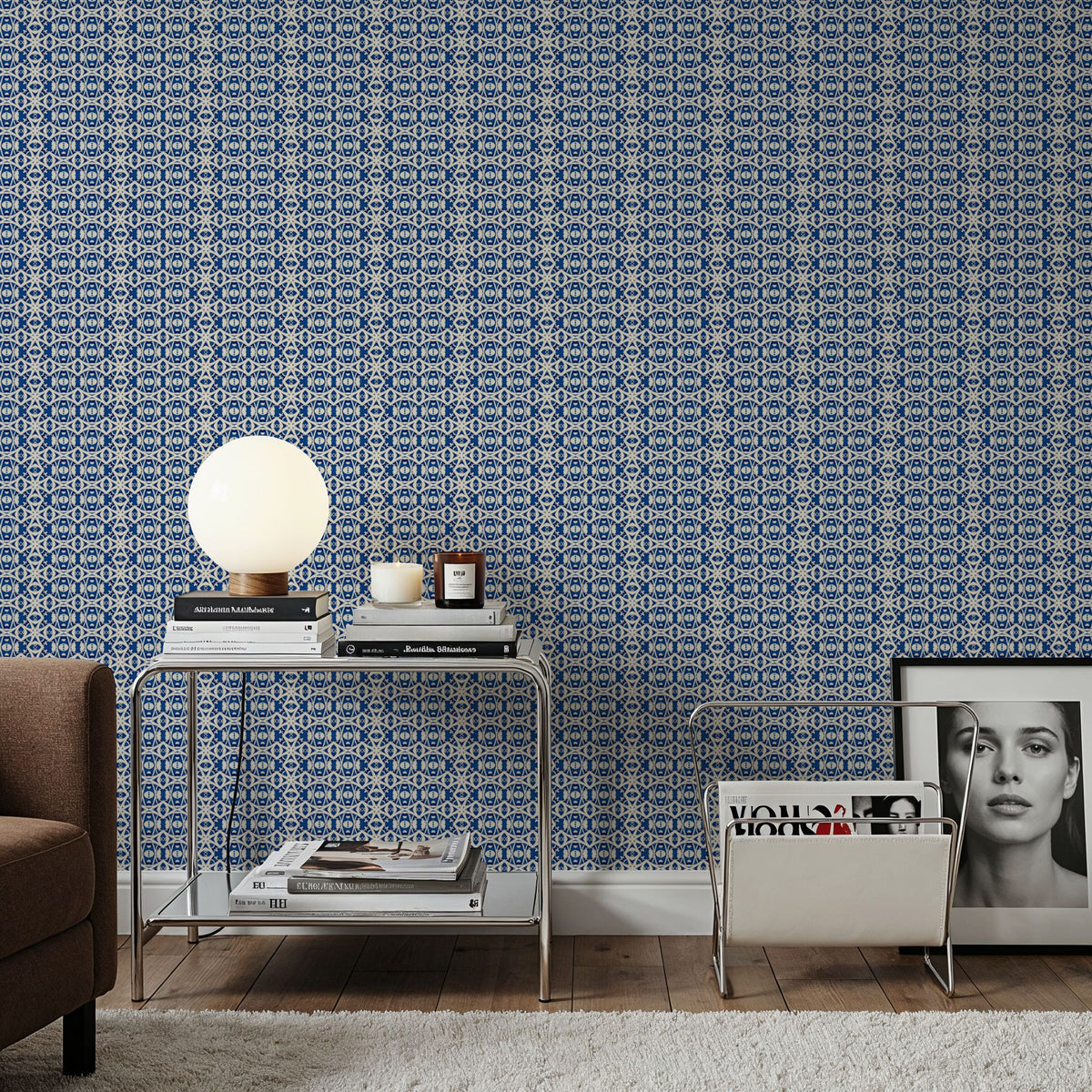 Nara Circles Mural Wallpaper - room preview 05