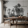 Les Palmiers Mural Wallpaper - room preview 05