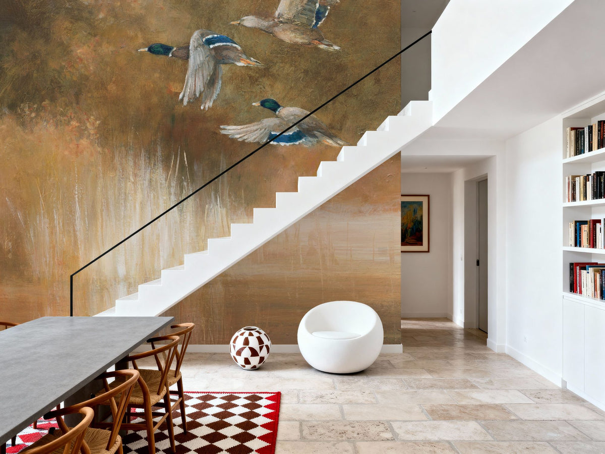Life on the Lake Mural Wallpaper - room preview 05