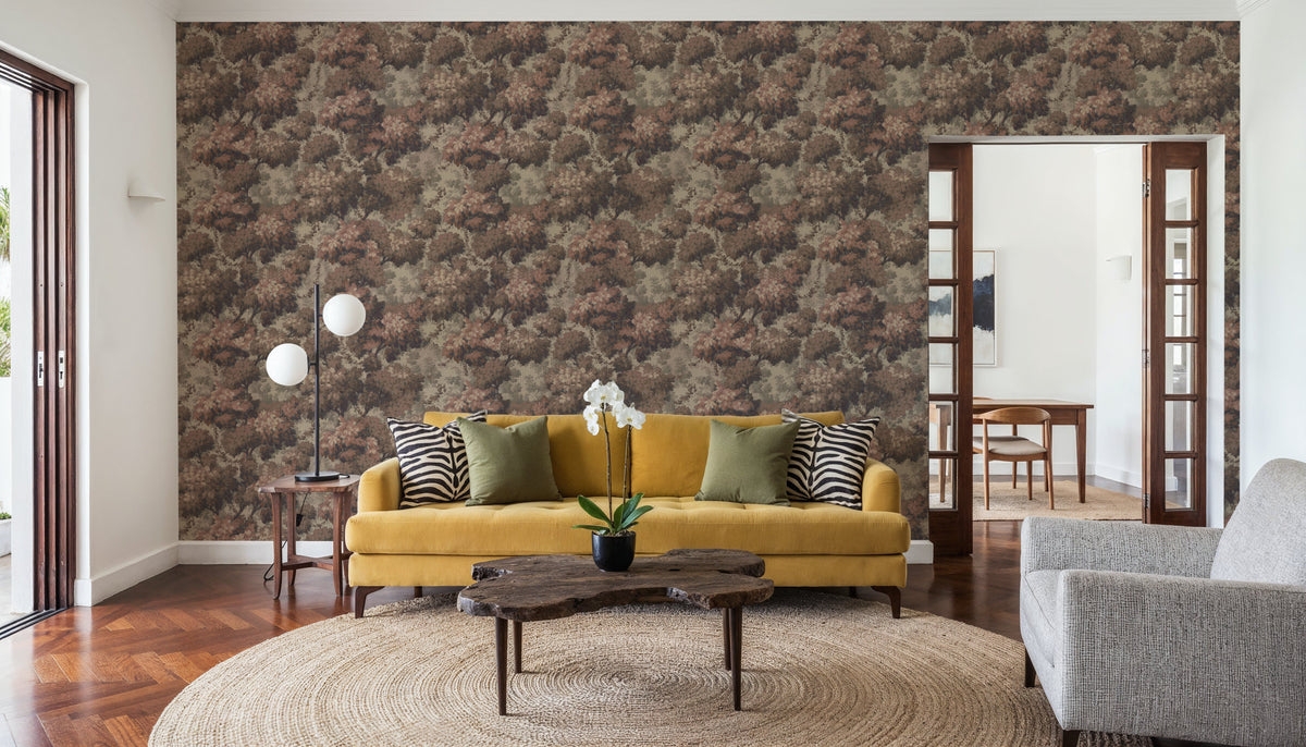 Greenwood Linden, Vintage Rose Mural Wallpaper - room preview 05