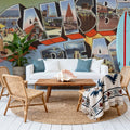 Greetings From Salisbury Beach Mural Wallpaper - room preview 05