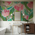 Rose Garden Song Mural Wallpaper - room preview 05