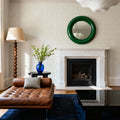 Seeing Stripes Gray Mural Wallpaper - room preview 05