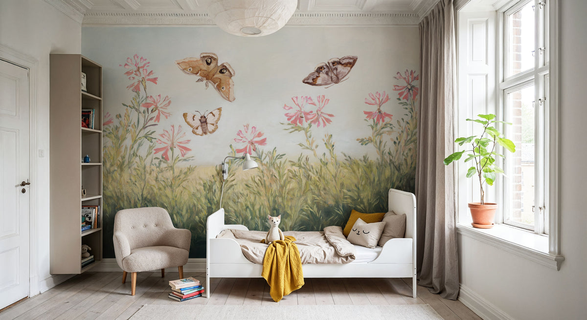 Fallow Field Mural Wallpaper - room preview 05