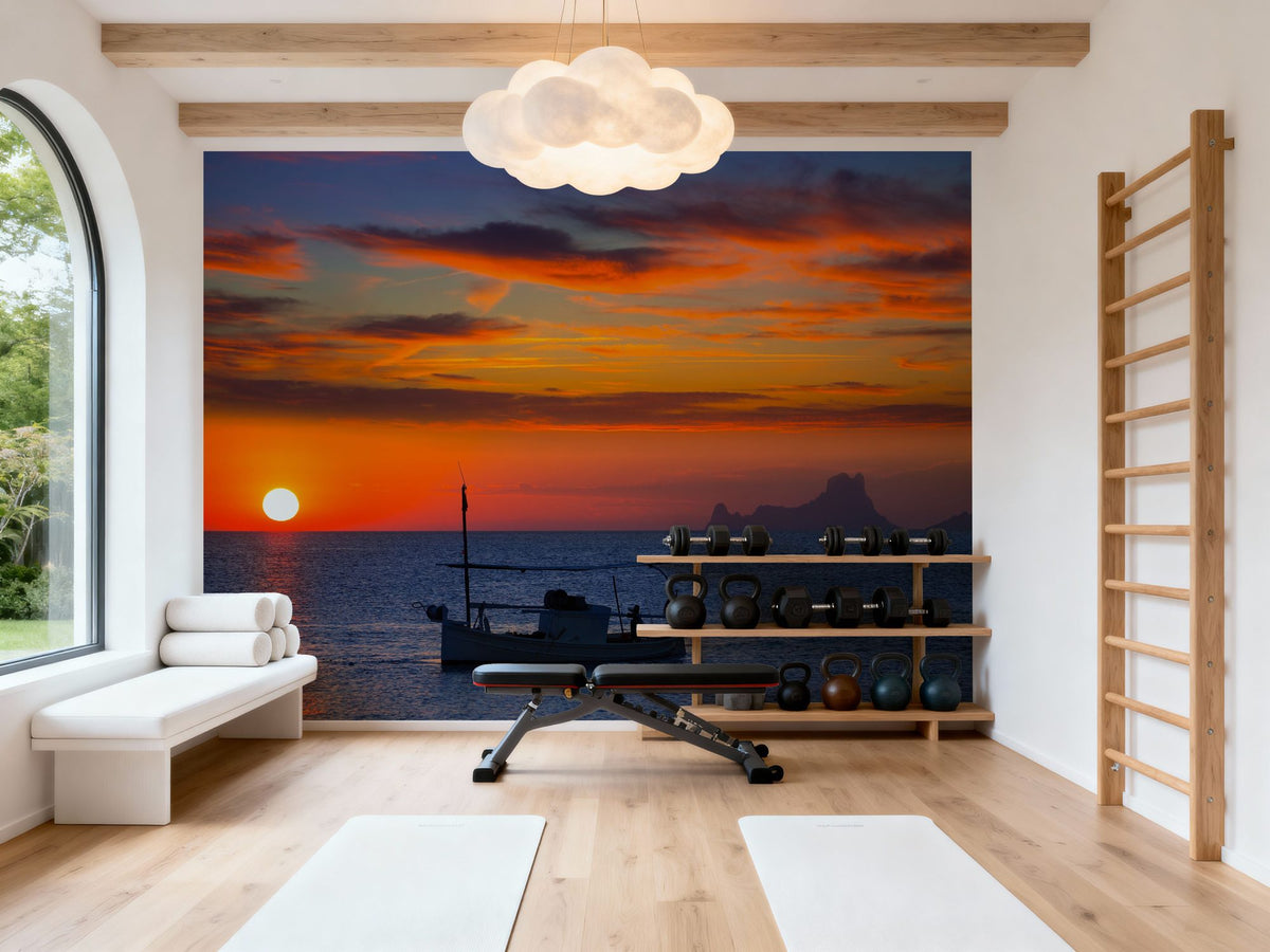 Es Vedra Sunset Mural Wallpaper - room preview 05