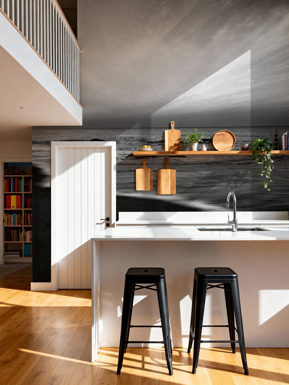 Nantucket Sky Mural Wallpaper - room preview 05