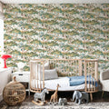 Orchard Reverie Pattern, Cream Mural Wallpaper - room preview 05