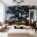 The Old Tree Mural Wallpaper - Neutral Tone - room preview 05