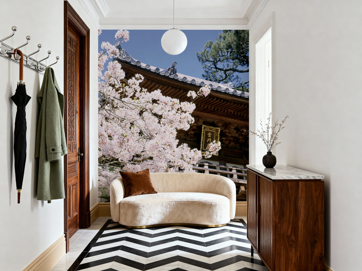 Kyoto Blossom Mural Wallpaper - room preview 05