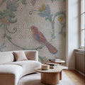 Mosaic Birds II Mural Wallpaper - room preview 05