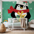 Festive Christmas IV Mural Wallpaper - room preview 05